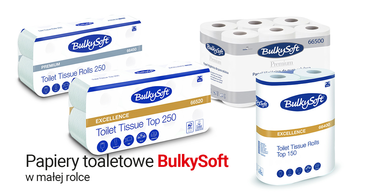 Papiery toletowe BulkySoft